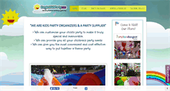 Desktop Screenshot of bangkokkidsparty.com